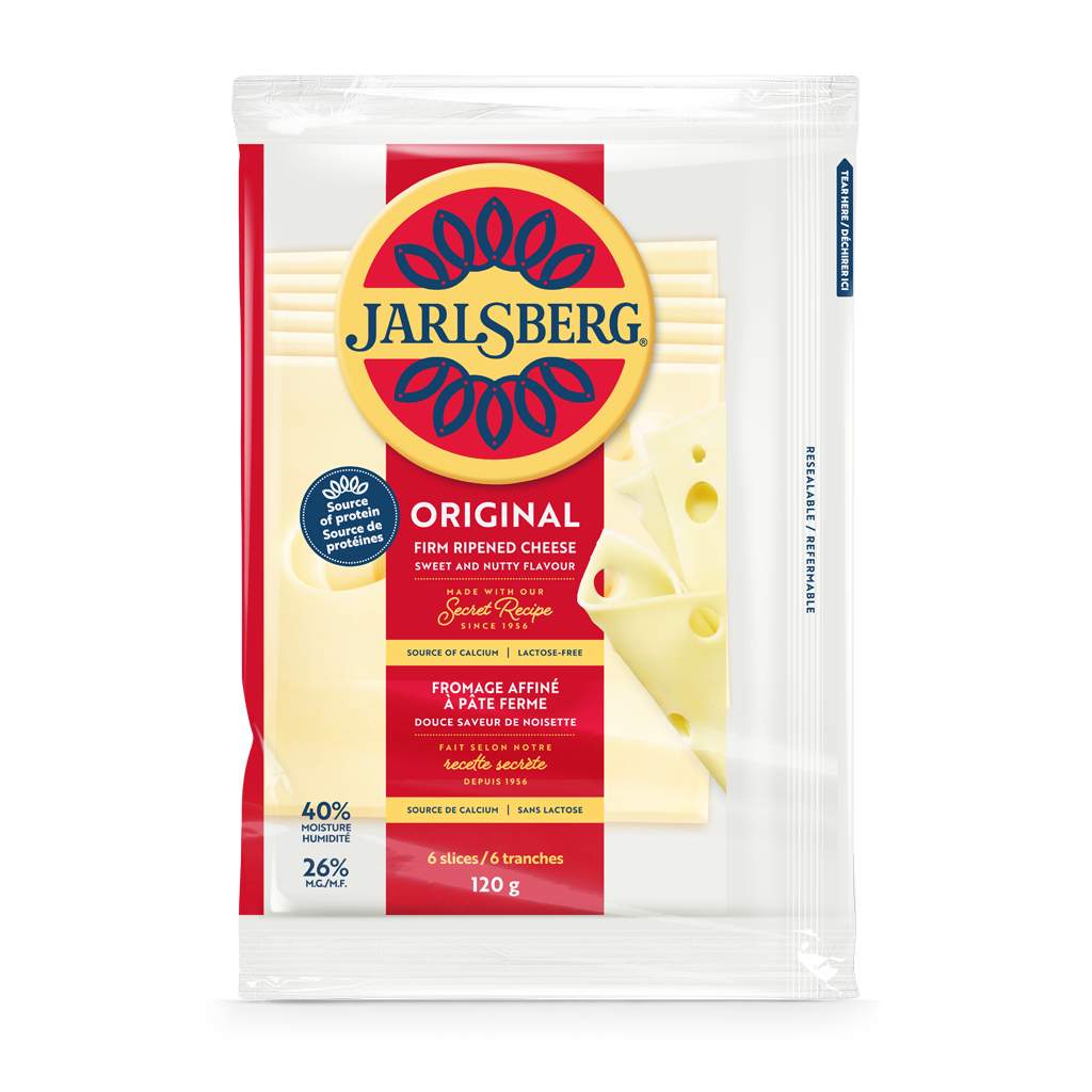 JARLSBERG SLICES 12 X 120G Agropur Solutions